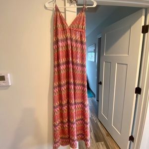 Long Missoni Style Summer Dress